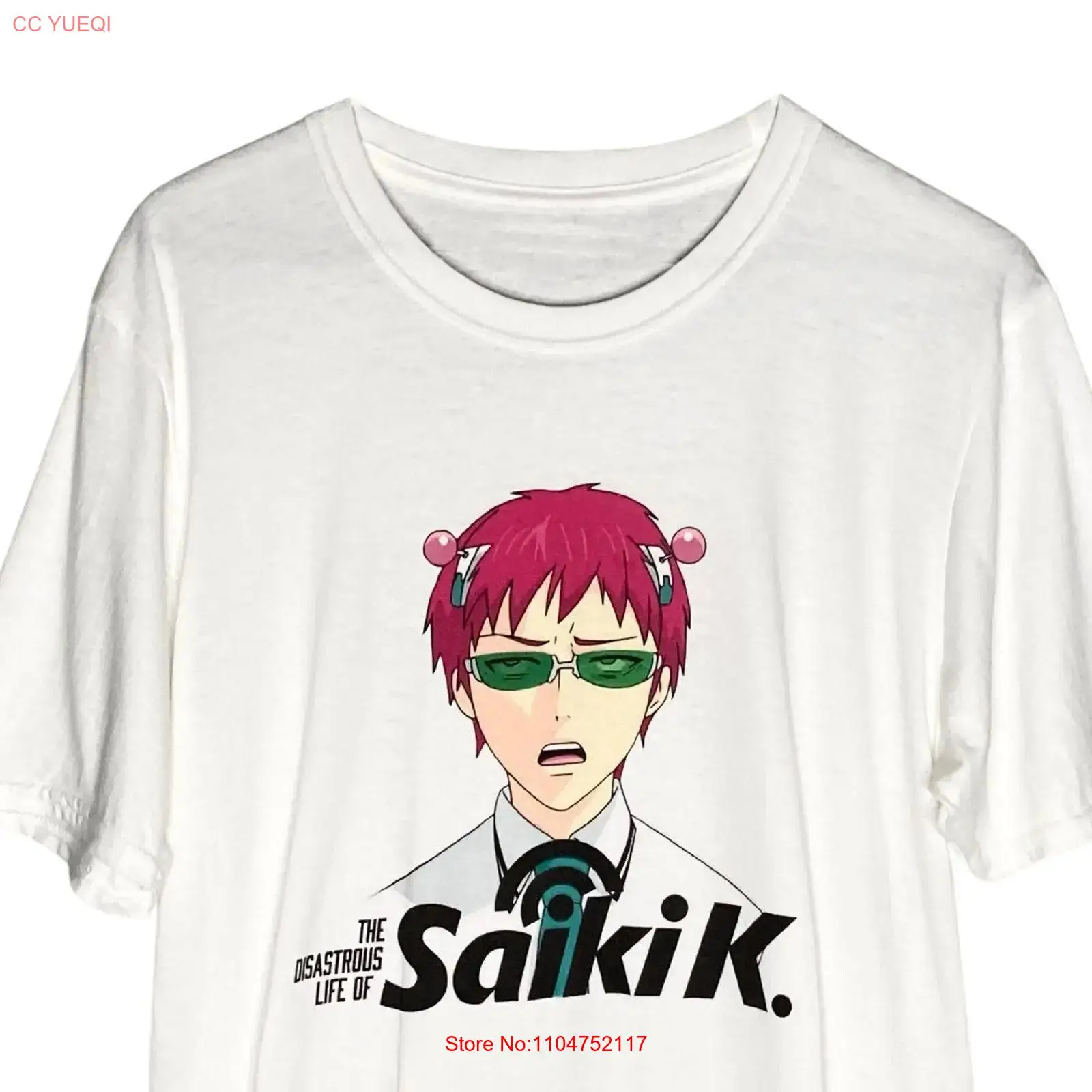 Face Wash Mens - Camiseta Vintage SAIKI K com Estampa
