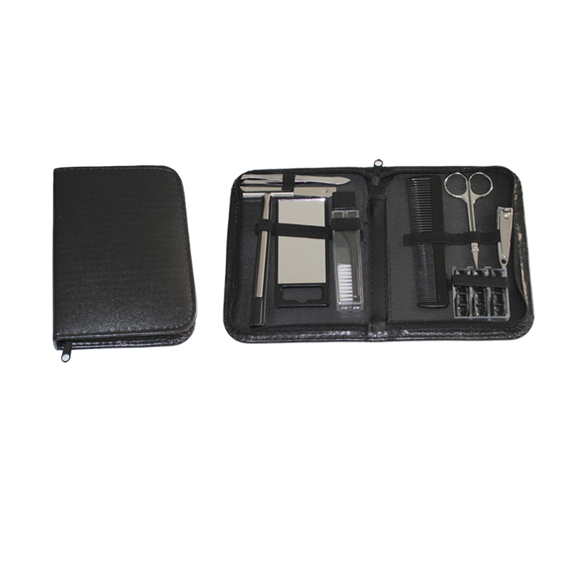 Men'S Grooming Mirror - Kit de Manicure Profissional 9 em