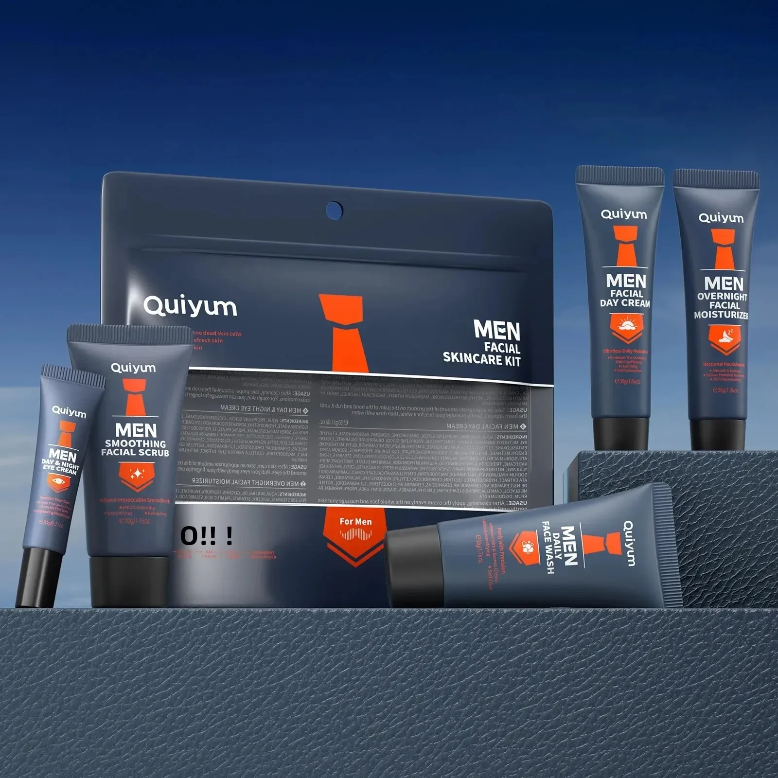 Men'S Grooming And Skin Care - Kit profissional de aliciamento masculino, 5