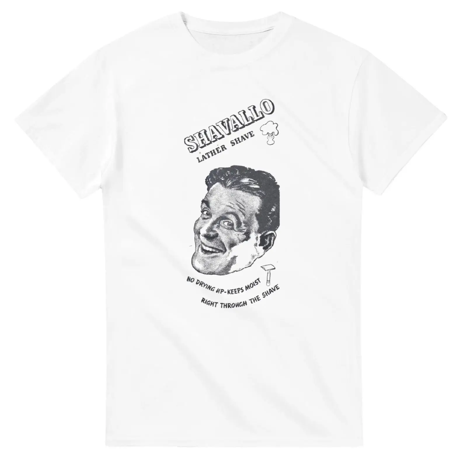 Men'S Grooming Cream - Camiseta Vintage 1940 Shavallo Creme de