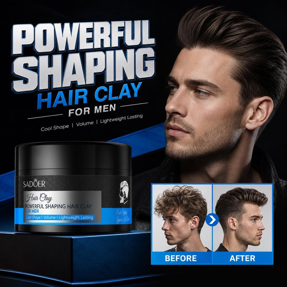 Men'S Grooming Cream - Cera Modeladora Matte para Cabelo com