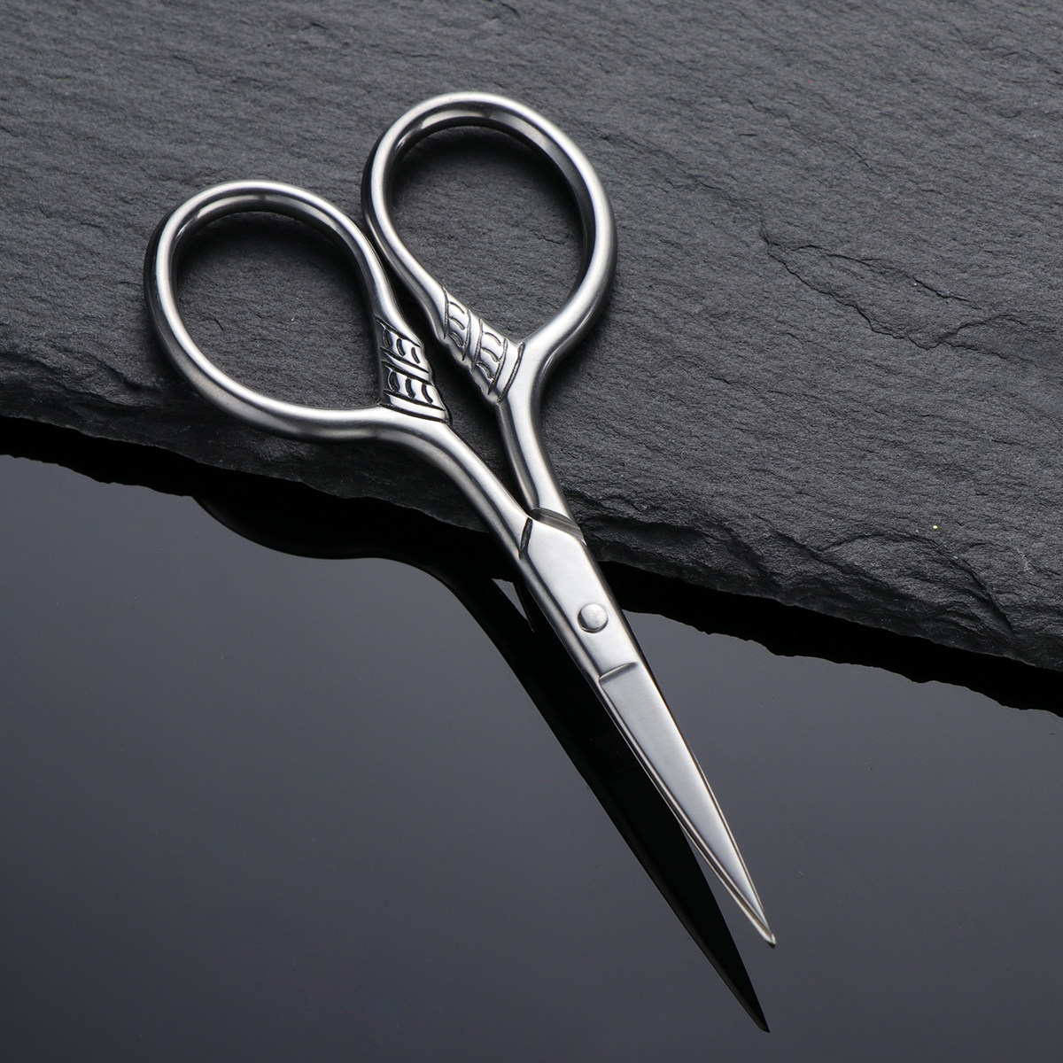 Men'S Grooming Mirror - Tesoura de Aço Inoxidável para Aparar