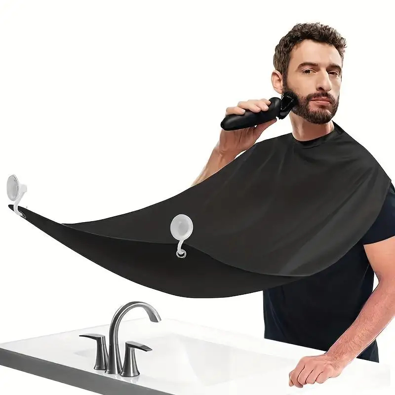 Men'S Grooming Mirror - Avental de Barba com Coletor de
