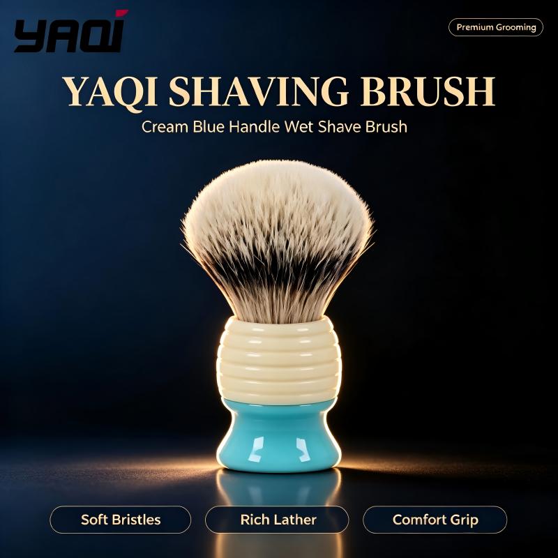 Men'S Grooming Cream - Pincel de Barbear YAQI para Homens,