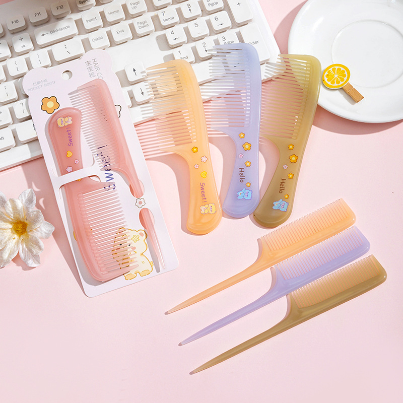 Comb Fine Tooth - Conjunto de 2 Pentes de Desenho