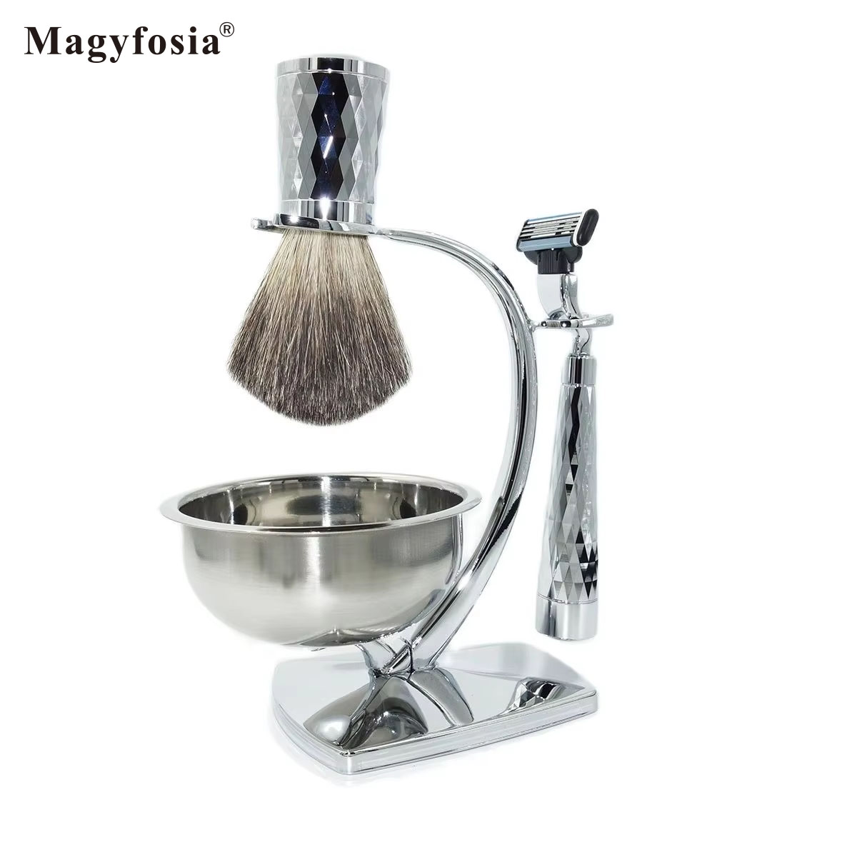 Mens Grooming Kit Gift - Magyfosia novo brilhante twinkle manual masculino