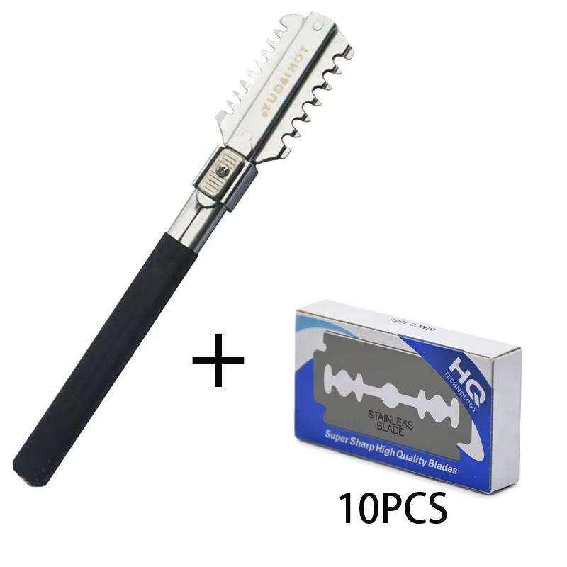 Dupla borda de barbear corte d - Mens Grooming Tools avaliação e preço