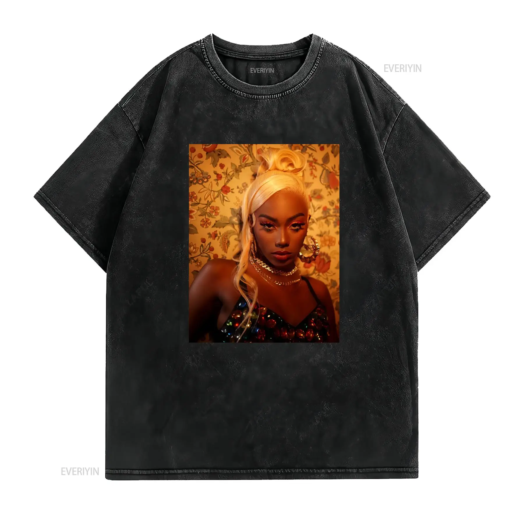 Flo Milli Face T Shirt Tour Mi - Face Wash Mens avaliação e preço