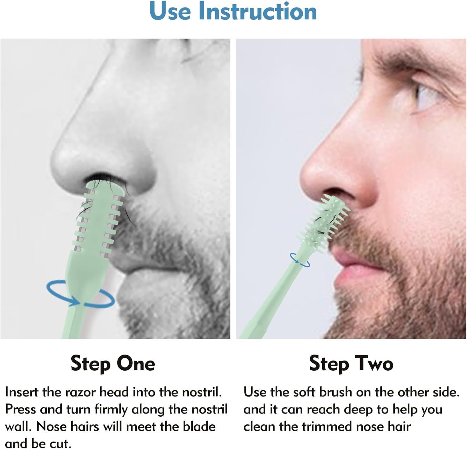 5/20/50 Peças Cortador Nasal 2 - Mens Grooming Tools avaliação e preço