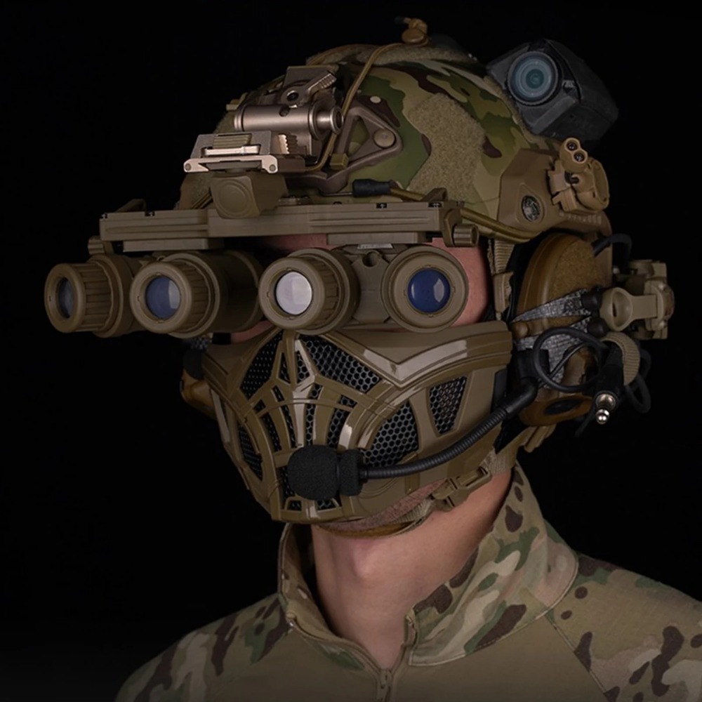 Meia máscara tática airsoft, d - Face Wash Mens avaliação e preço