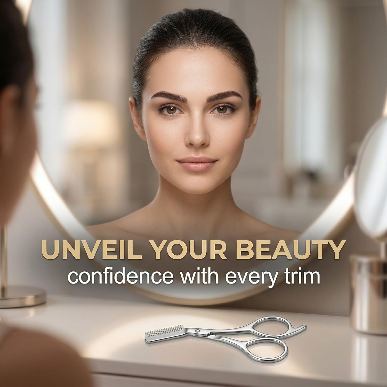 Tesoura de Sobrancelha em Aço  - Men'S Grooming Mirror avaliação e preço