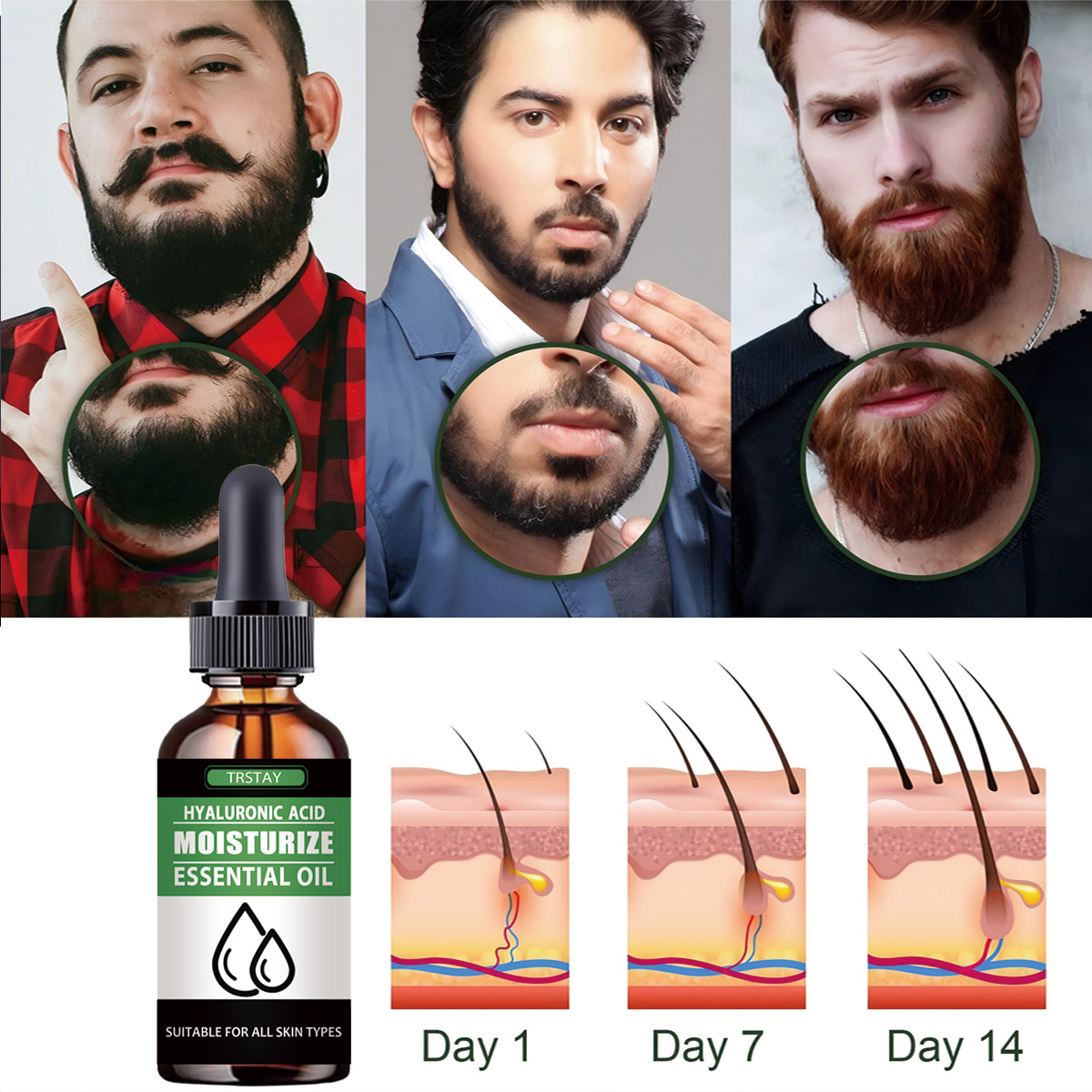 100% natural acelerar o cabelo - Men'S Grooming And Skin Care avaliação e preço