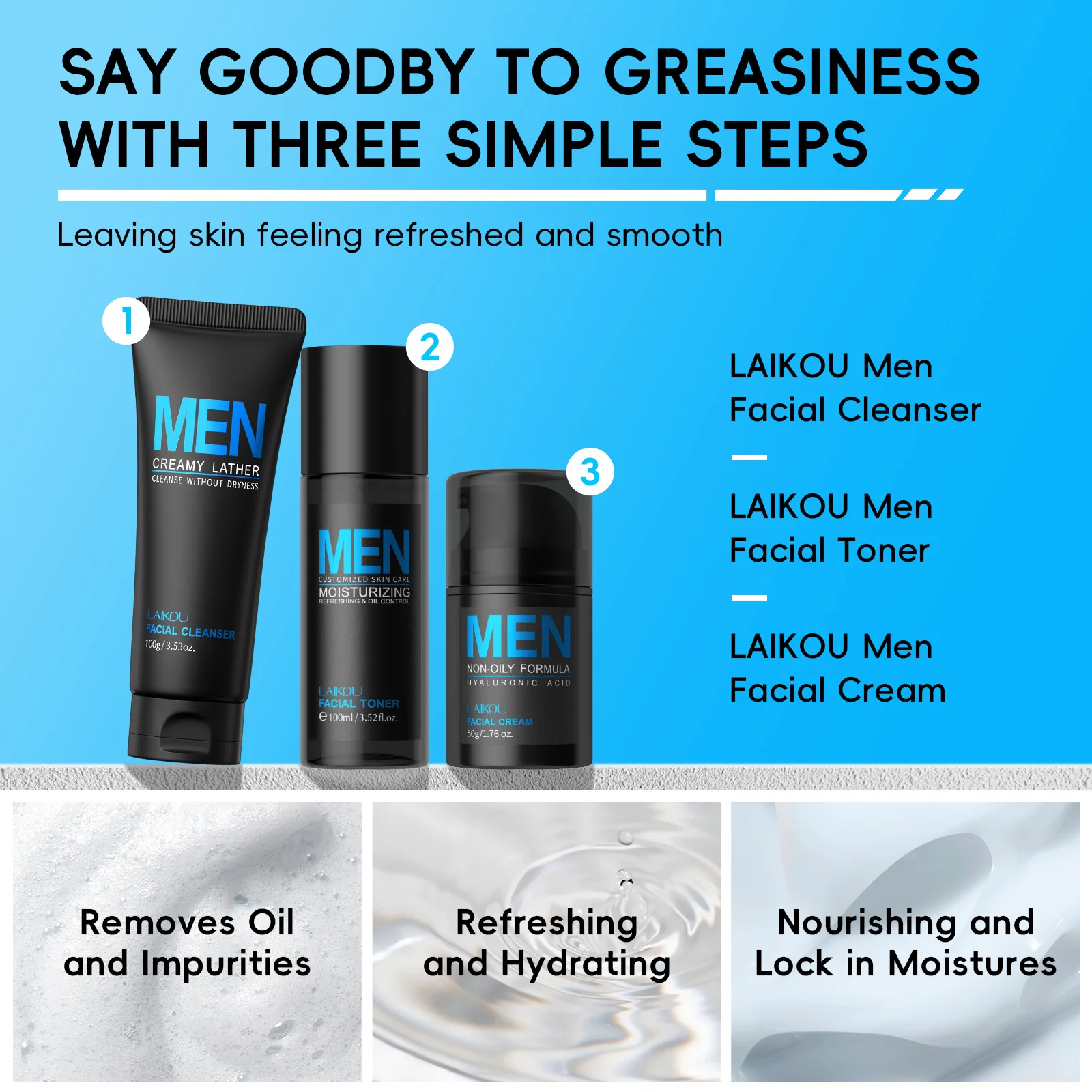 Conjunto de cuidados com a pel - Men'S Grooming Cream avaliação e preço