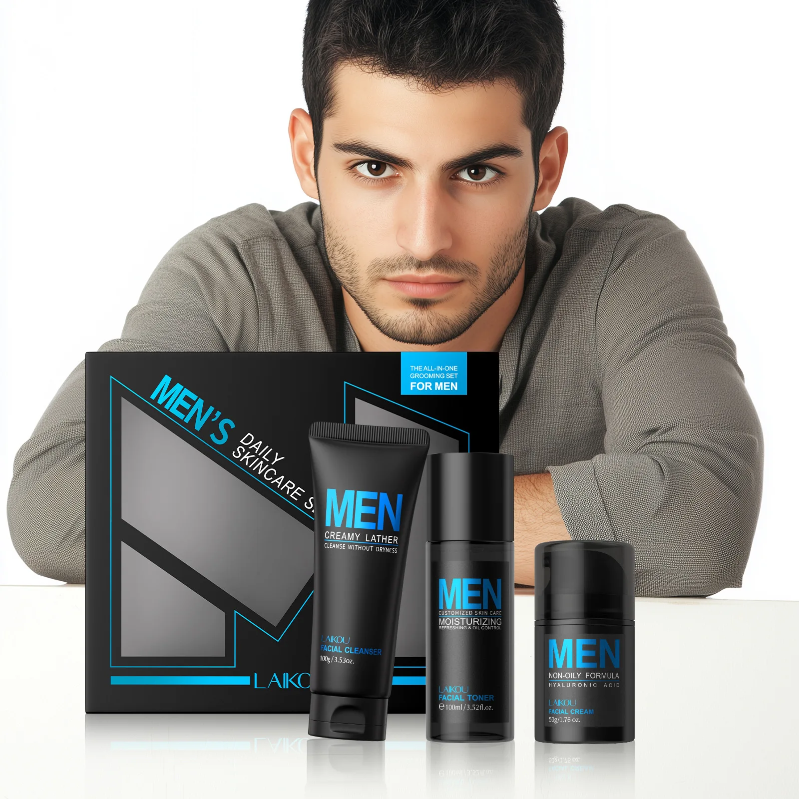 Conjunto de cuidados com a pel - Men'S Grooming Cream avaliação e preço