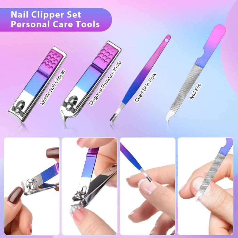 Conjunto de manicure, cortador - Mens Grooming Kit Gift avaliação e preço
