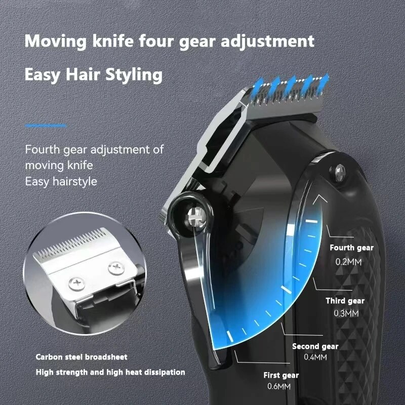 Máquina de Cortar Cabelo Elétr - Mens Grooming Tools avaliação e preço