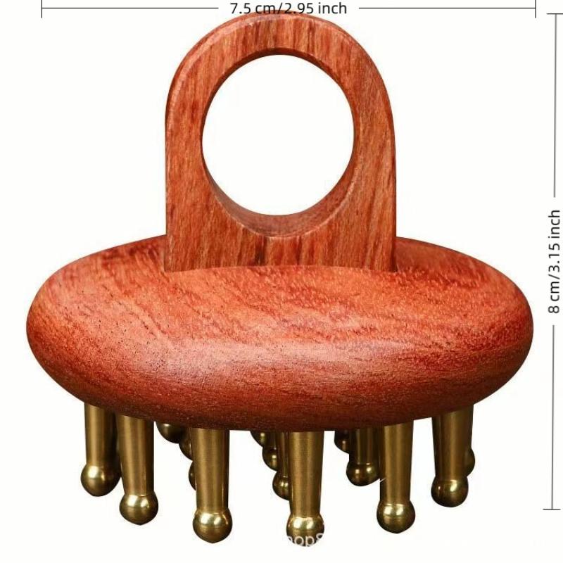 Cobre sândalo meridianos pente - Comb Fine Tooth avaliação e preço