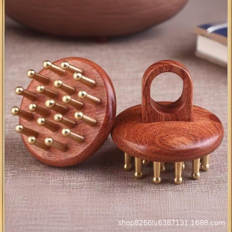 Cobre sândalo meridianos pente - Comb Fine Tooth avaliação e preço