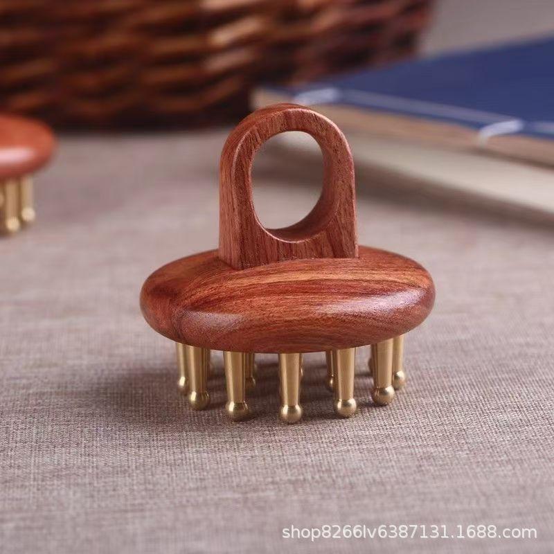 Cobre sândalo meridianos pente - Comb Fine Tooth avaliação e preço