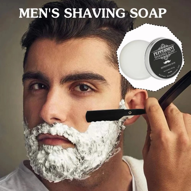 Sabonete de Barbear de Hortelã - Men'S Grooming And Skin Care avaliação e preço
