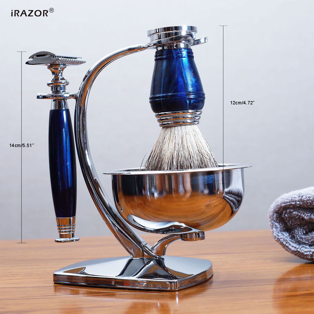 iRAZOR Kit de Barbear Masculin - Mens Grooming Kit Gift avaliação e preço