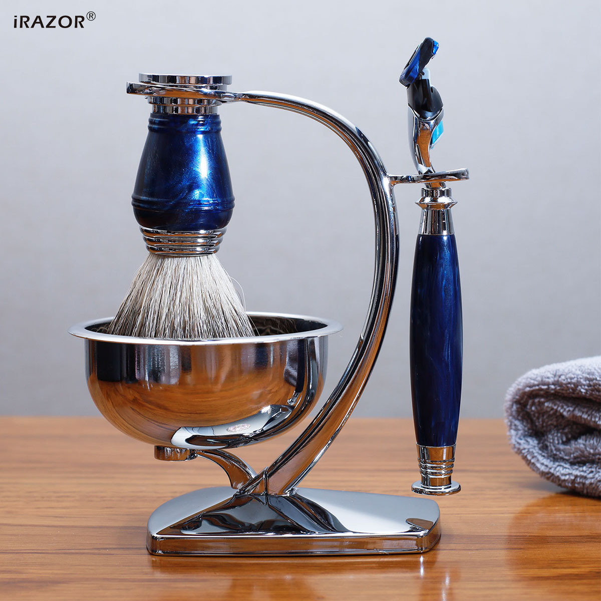 iRAZOR Kit de Barbear Masculin - Mens Grooming Kit Gift avaliação e preço