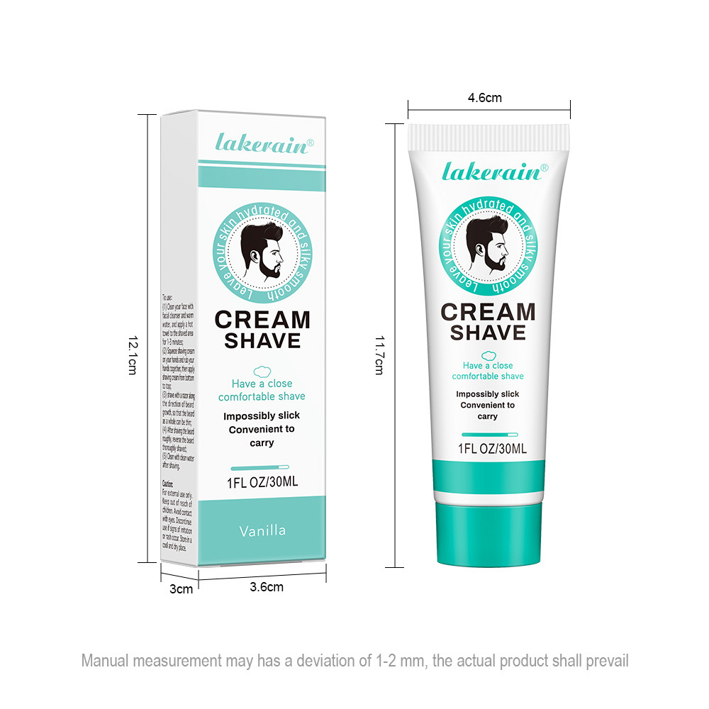 Lakerain creme de barbear gel  - Men'S Grooming Cream avaliação e preço