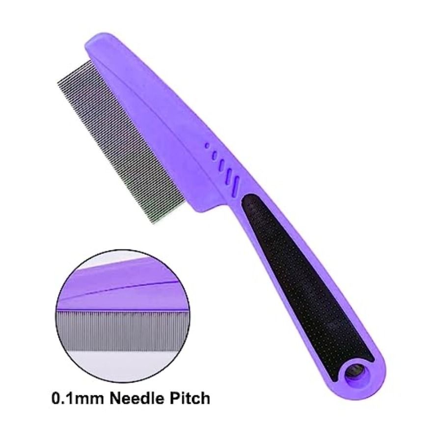 Pente para Pulgas com Cabo de  - Comb Fine Tooth avaliação e preço